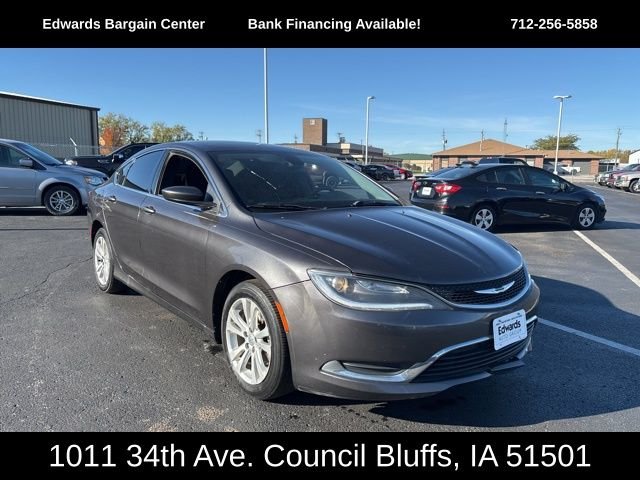 Used 2016 Chrysler 200 Limited with VIN 1C3CCCAB9GN130169 for sale in Council Bluffs, IA