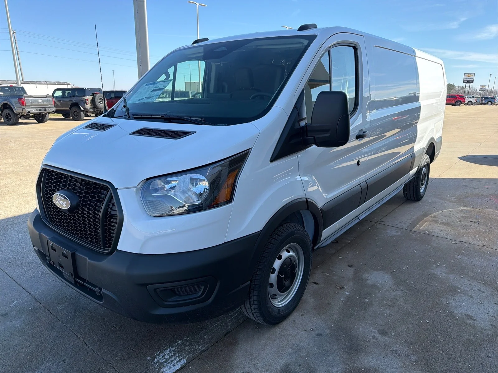 New 2026 Oxford White Ford Cargo Van image 5