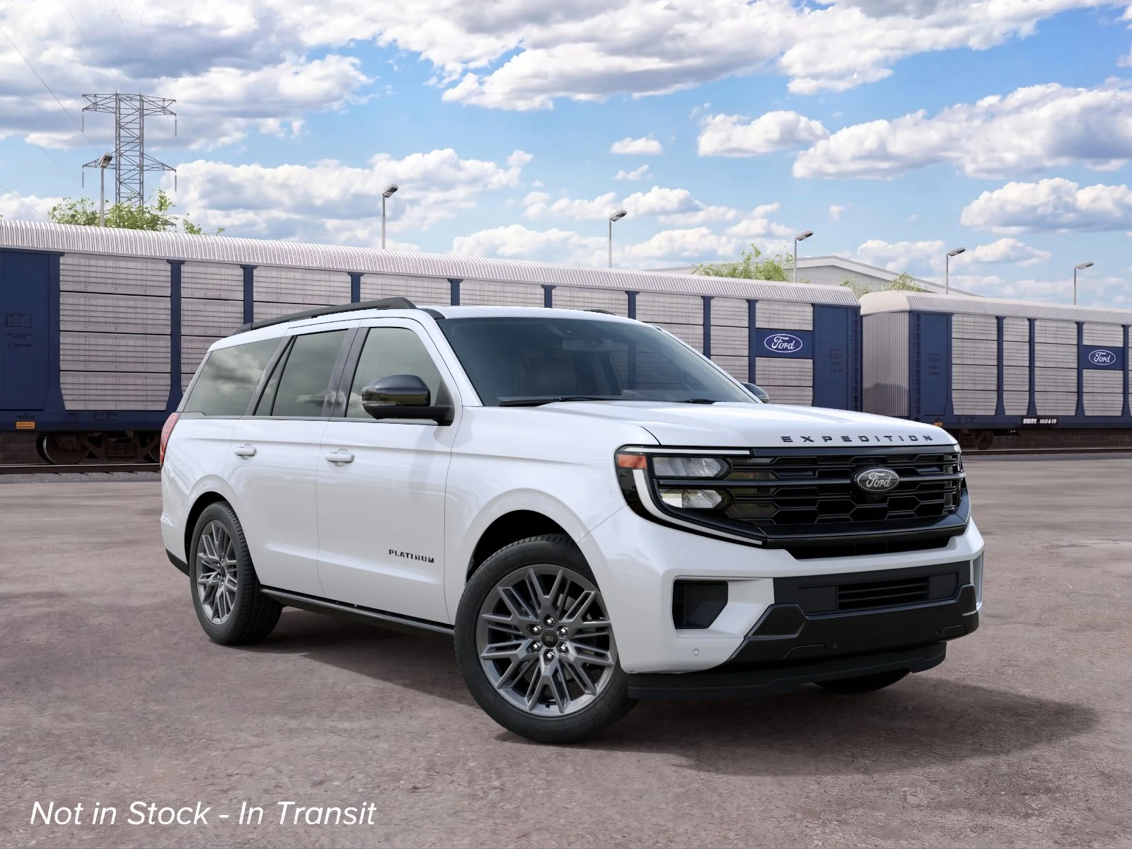 New 2027 Star White Metallic Tri-Coat Ford Platinum image 4