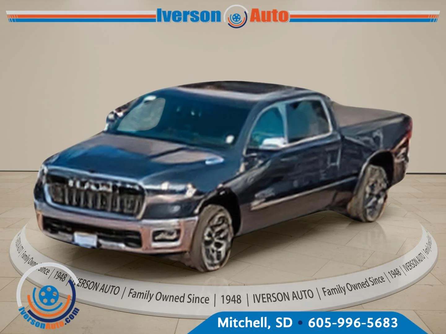 New 2027 Granite Crystal Metallic Clearcoat Ram Big Horn image 38