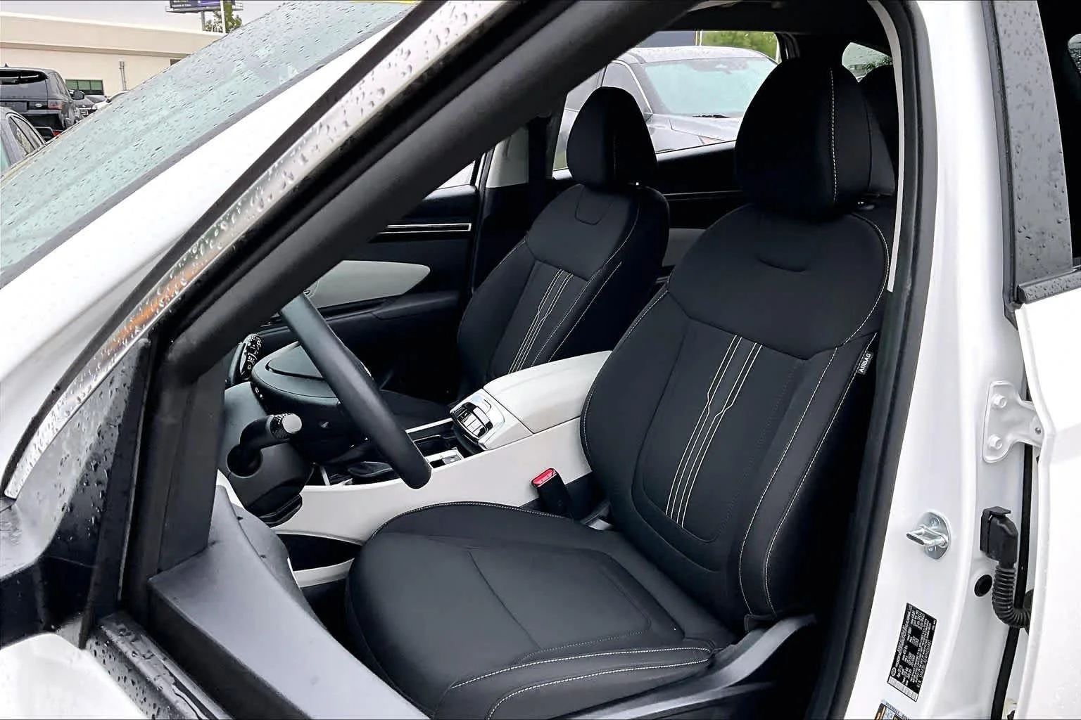 Used 2023 Serenity White Pearl Hyundai SEL image 8