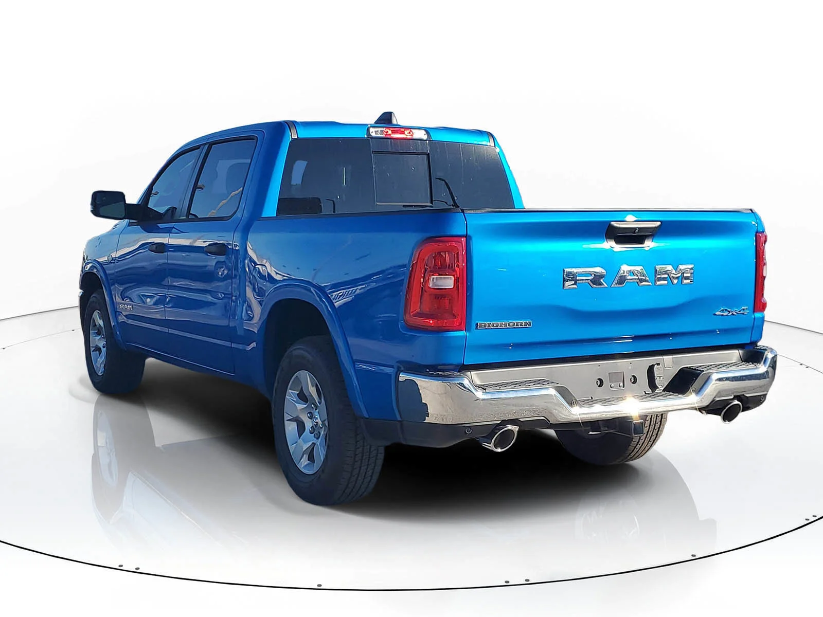 New 2026 Hydro Blue Pearlcoat RAM Big Horn image 3