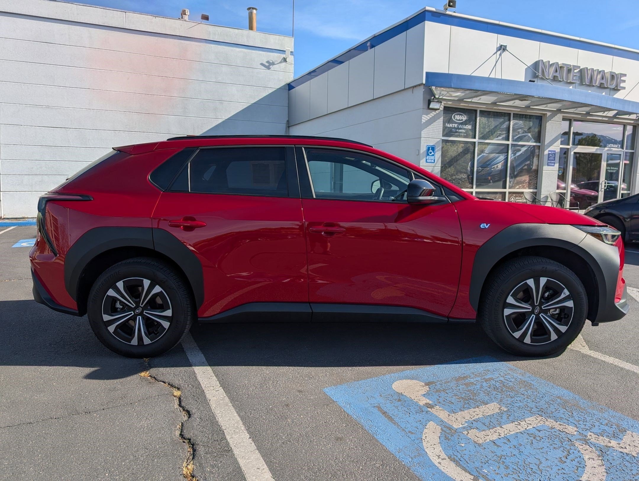 Used 2024 Subaru Solterra Premium with VIN JTMABABA1RA067773 for sale in Salt Lake City, UT