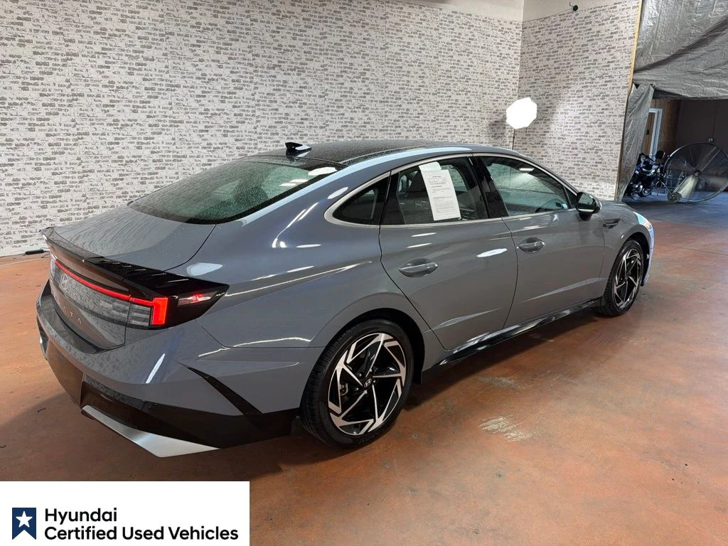 Certified Used 2024 Transmission Blue Hyundai SEL image 8