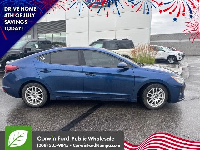 Used 2020 Blue Hyundai SEL image 4