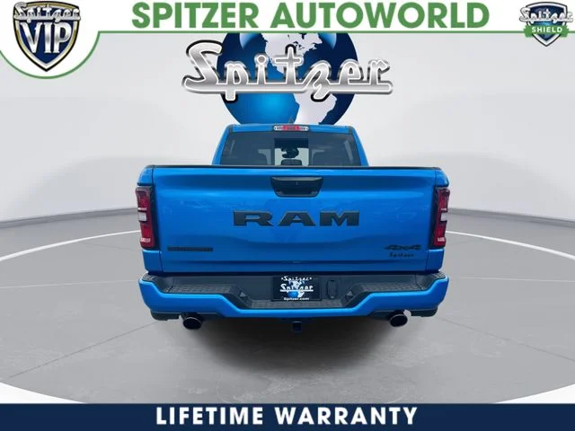 New 2026 Hydro Blue Pearl-Coat Exterior Paint RAM Big Horn/Lone Star image 8