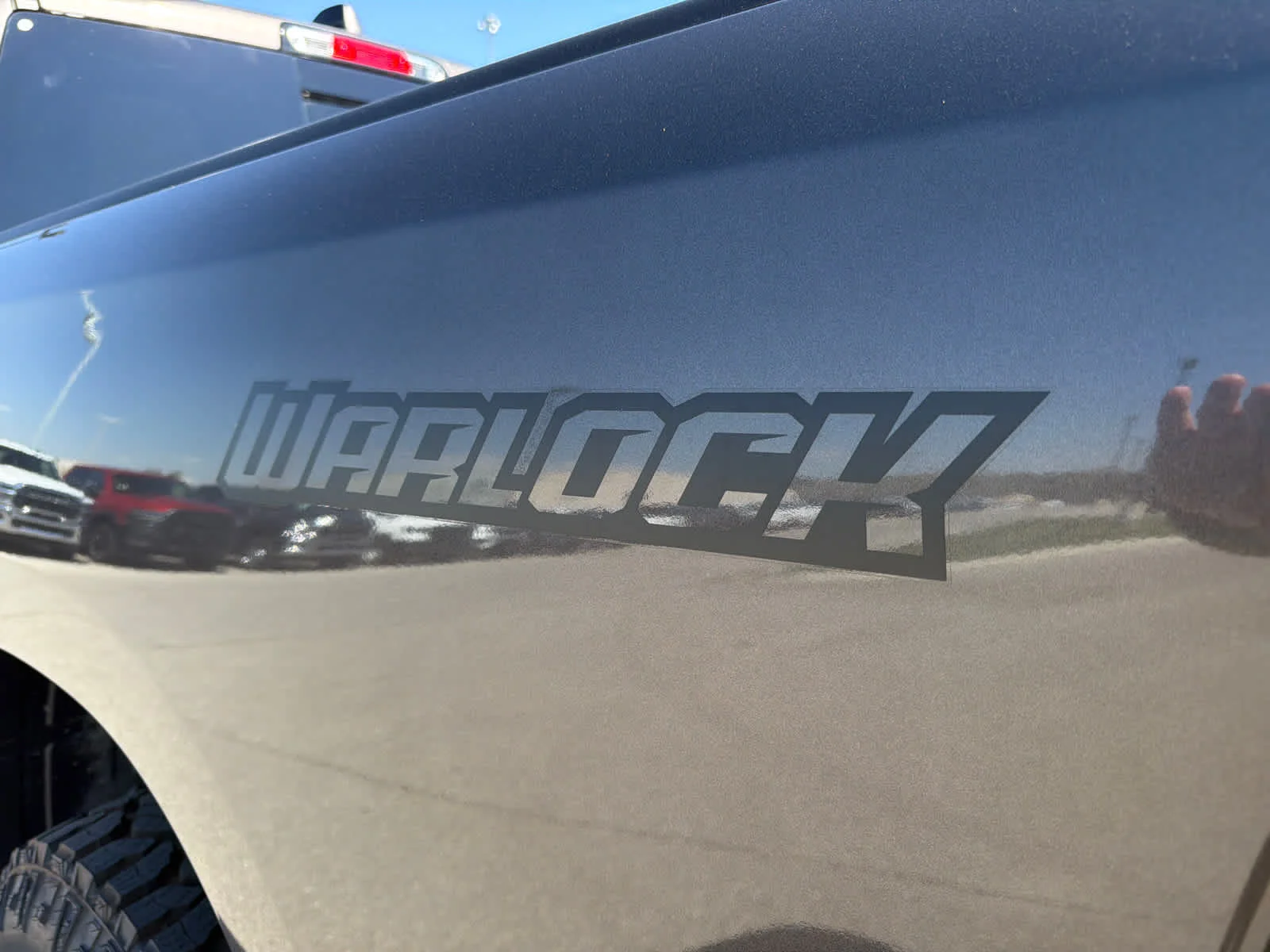 New 2026 Granite Crystal Metallic Clear-Coat Exterior Paint RAM Warlock image 7