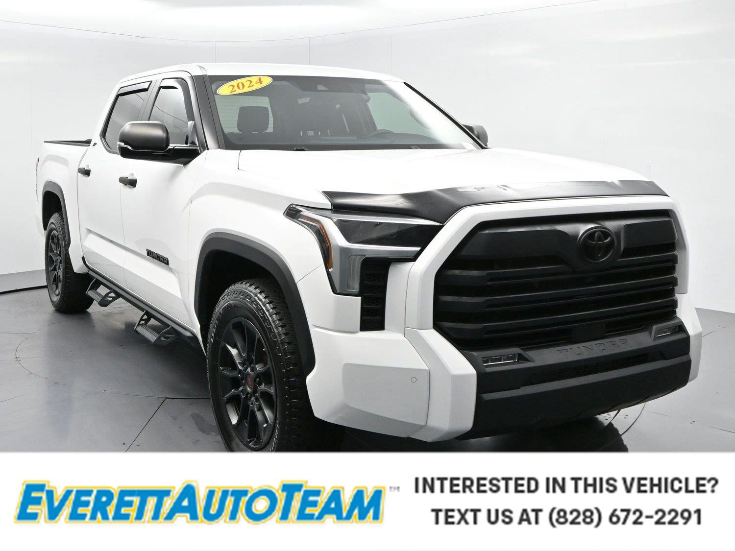 White 2024 Toyota Tundra Pickup Truck Four-Wheel Drive 