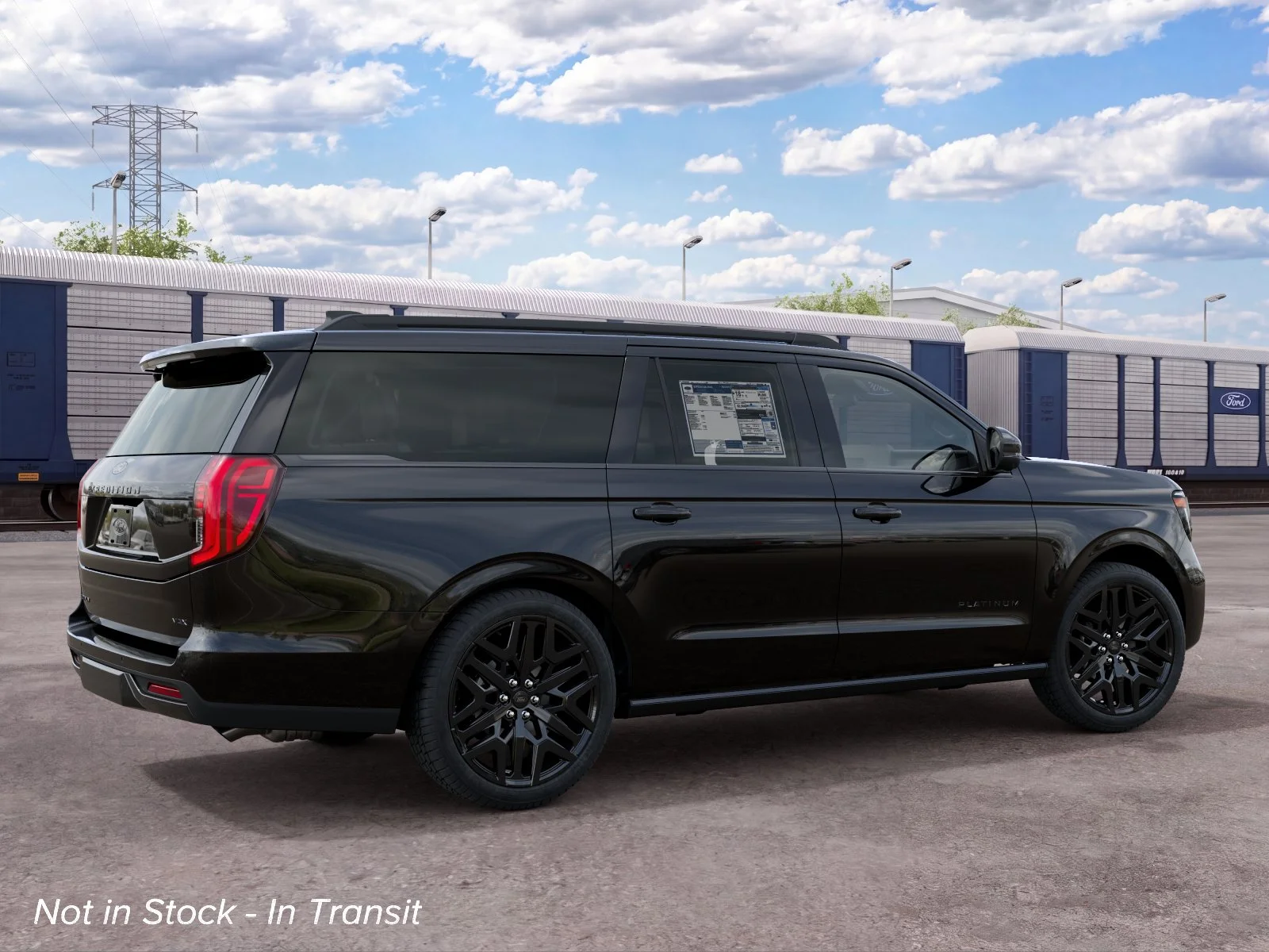 New 2027 Agate Black Metallic Ford MAX Platinum image 6