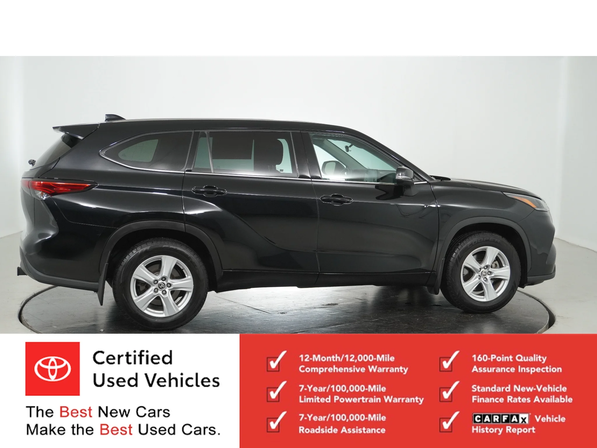 Certified Used 2021 Midnight Black Metallic Toyota L image 2