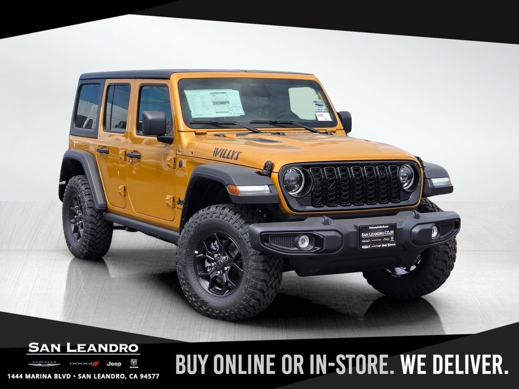 New 2026 Jeep Wrangler Willys 4-door in San Leandro #260866 | San