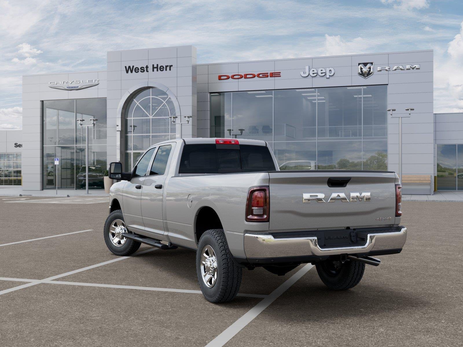 New 2026 Silver-Zynith Exterior Paint RAM Tradesman image 3