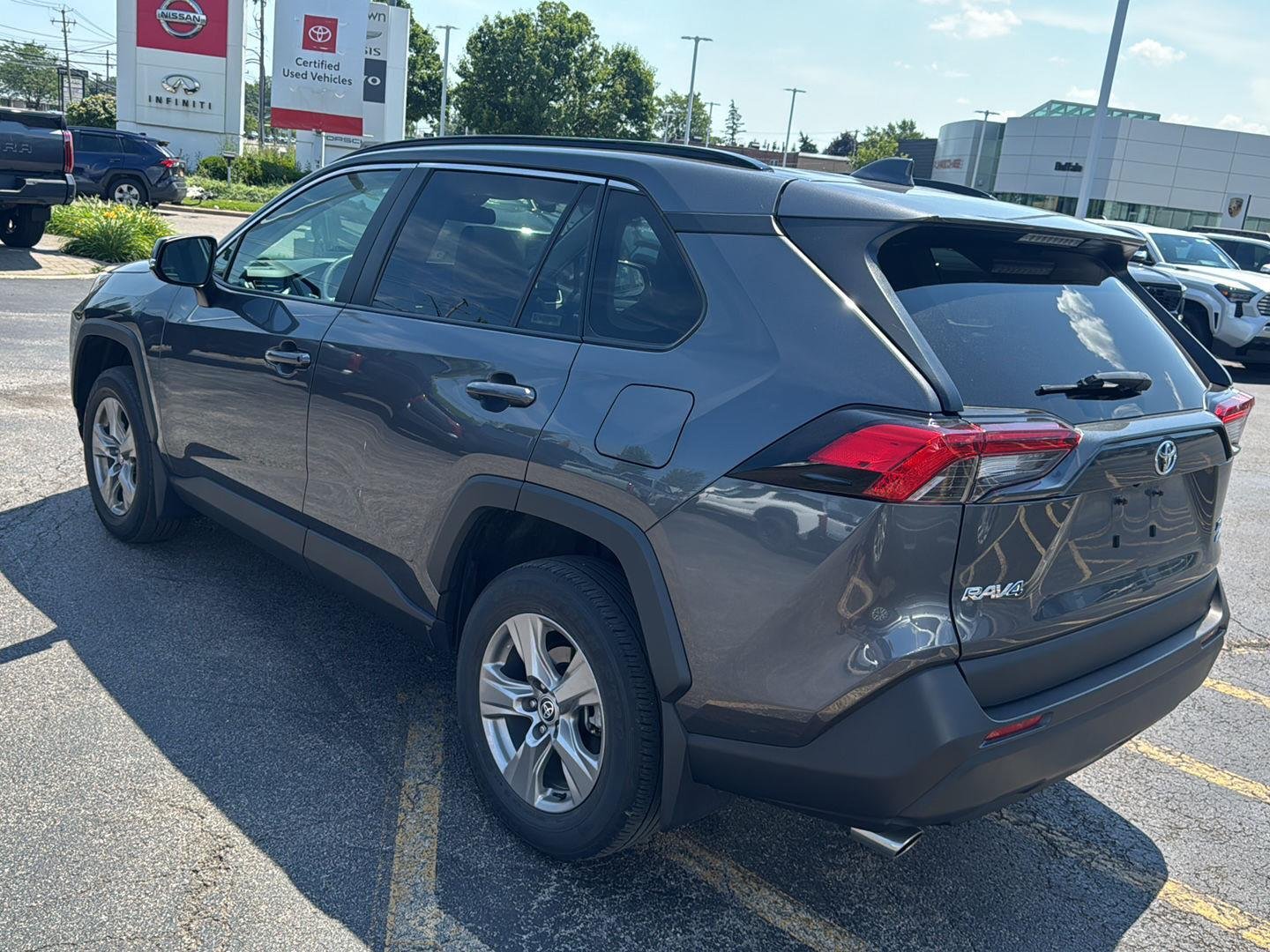 Used 2023 Magnetic Gray Metallic Toyota XLE image 4