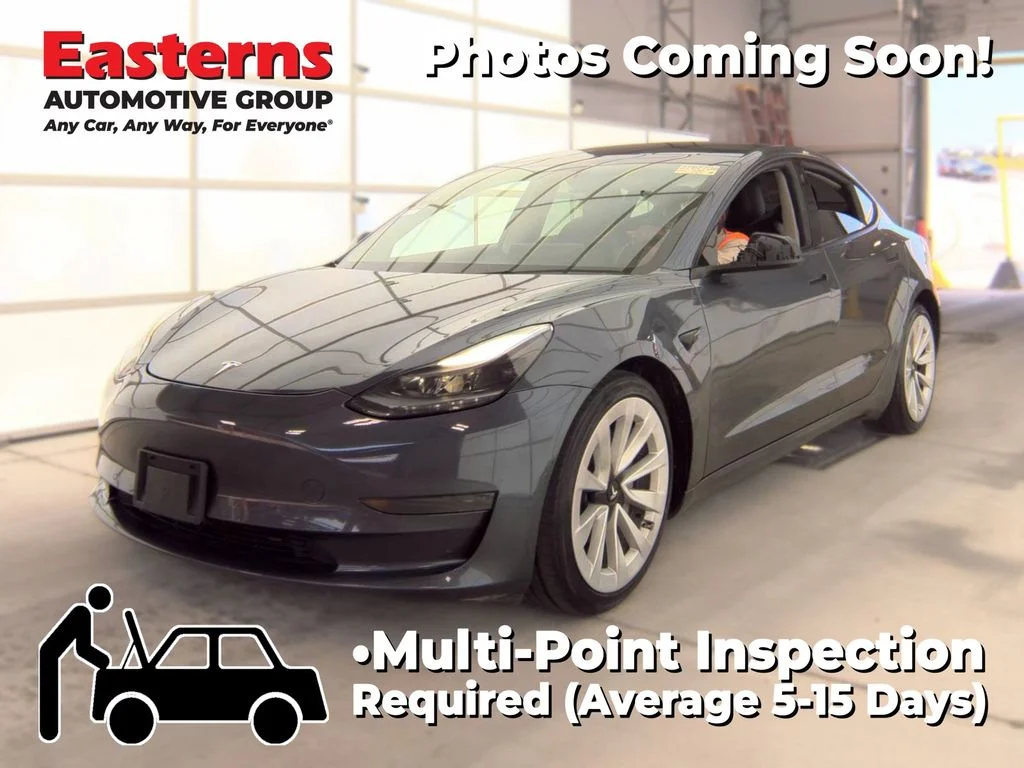 Used 2022 Gray Tesla Long Range image 1