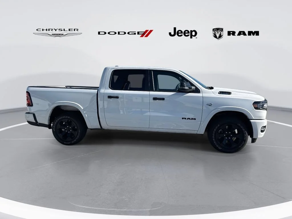 New 2026 Bright White Clear-Coat Exterior Paint RAM Big Horn/Lone Star image 2