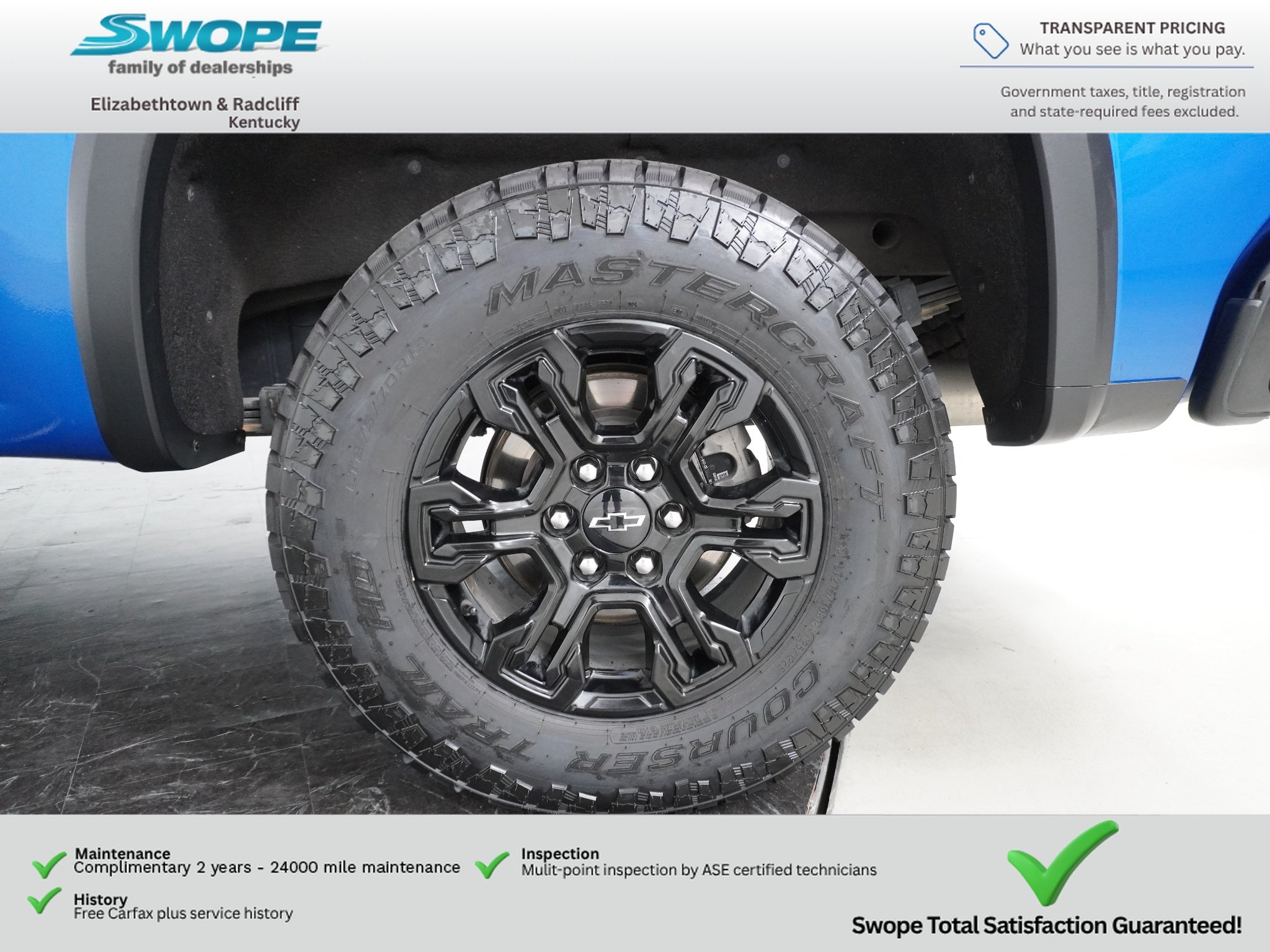 Used 2022 Glacier Blue Metallic Chevrolet ZR2 image 27