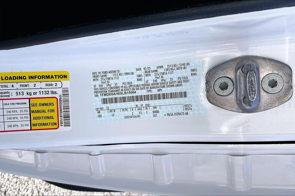 New 2025 Oxford White Ford Base image 34