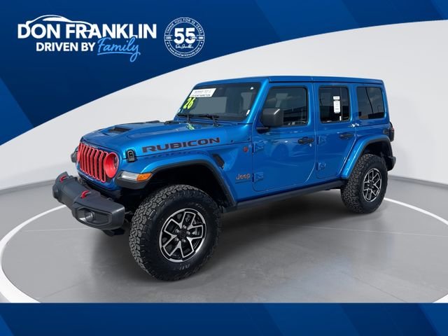 Used 2026 Blue Jeep Rubicon image 1