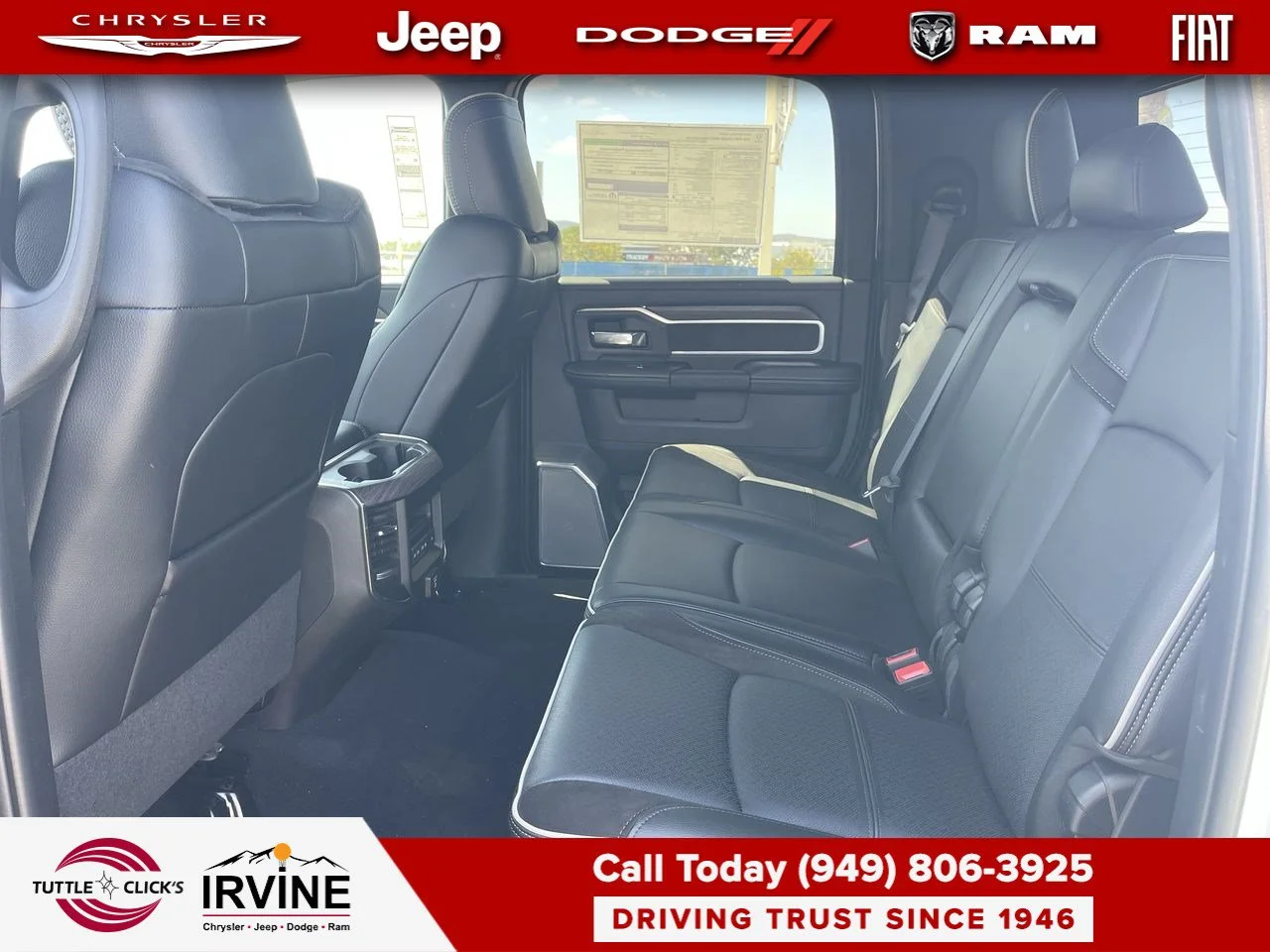 New 2026 Bright White Clear-Coat Exterior Paint RAM Laramie image 24