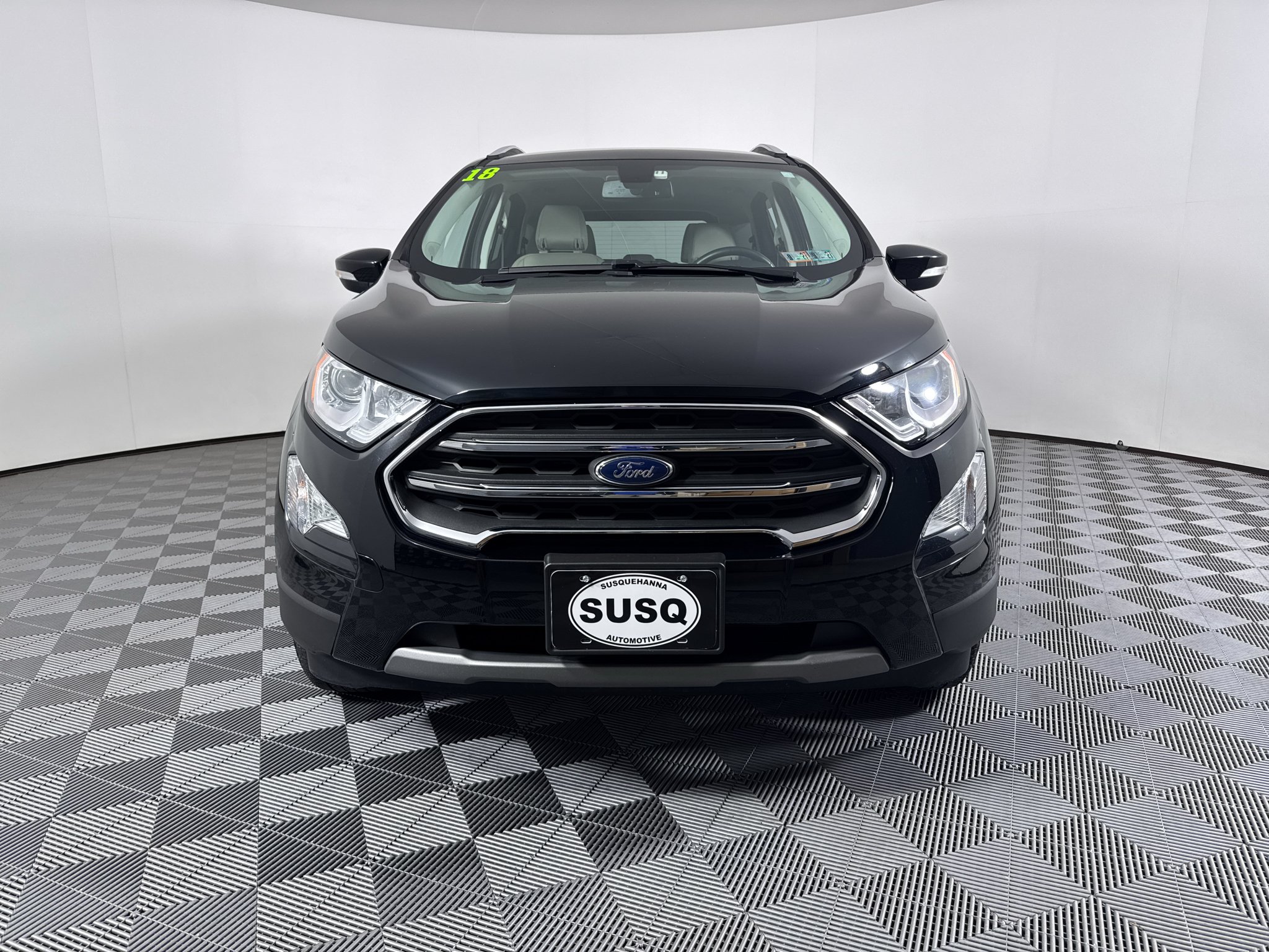 Used 2018 Shadow Black Ford Titanium image 2