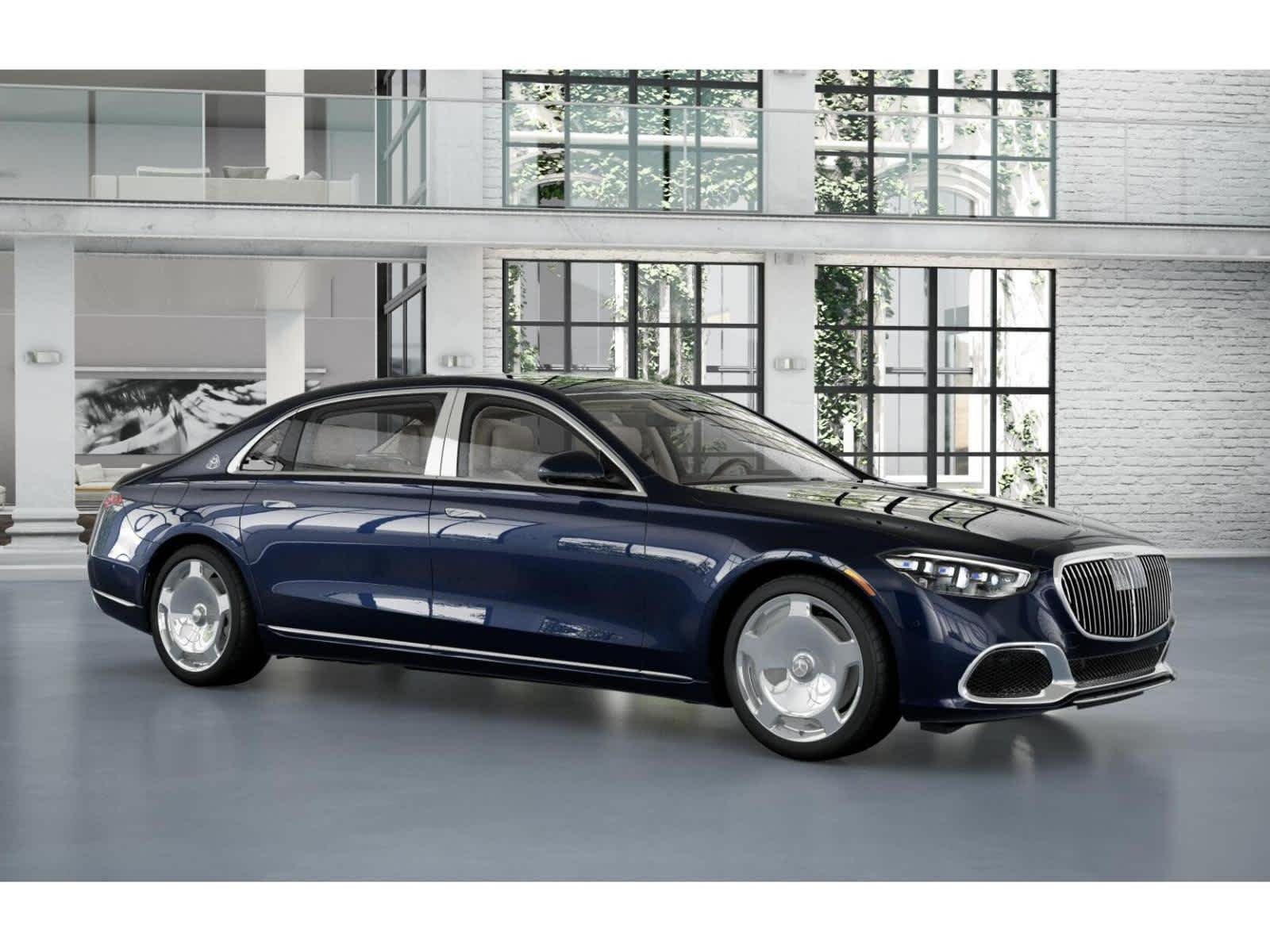 New 2026 Nautical Blue Metallic Mercedes-Benz Maybach S 580 image 12