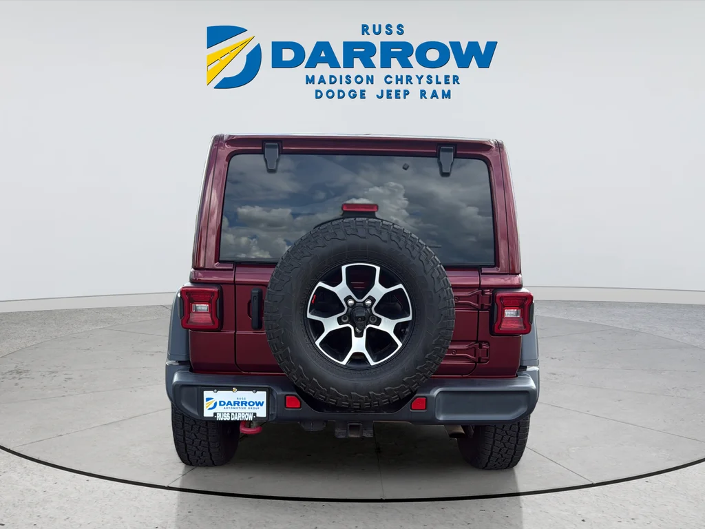 Used 2021 Red Jeep Unlimited Rubicon image 4
