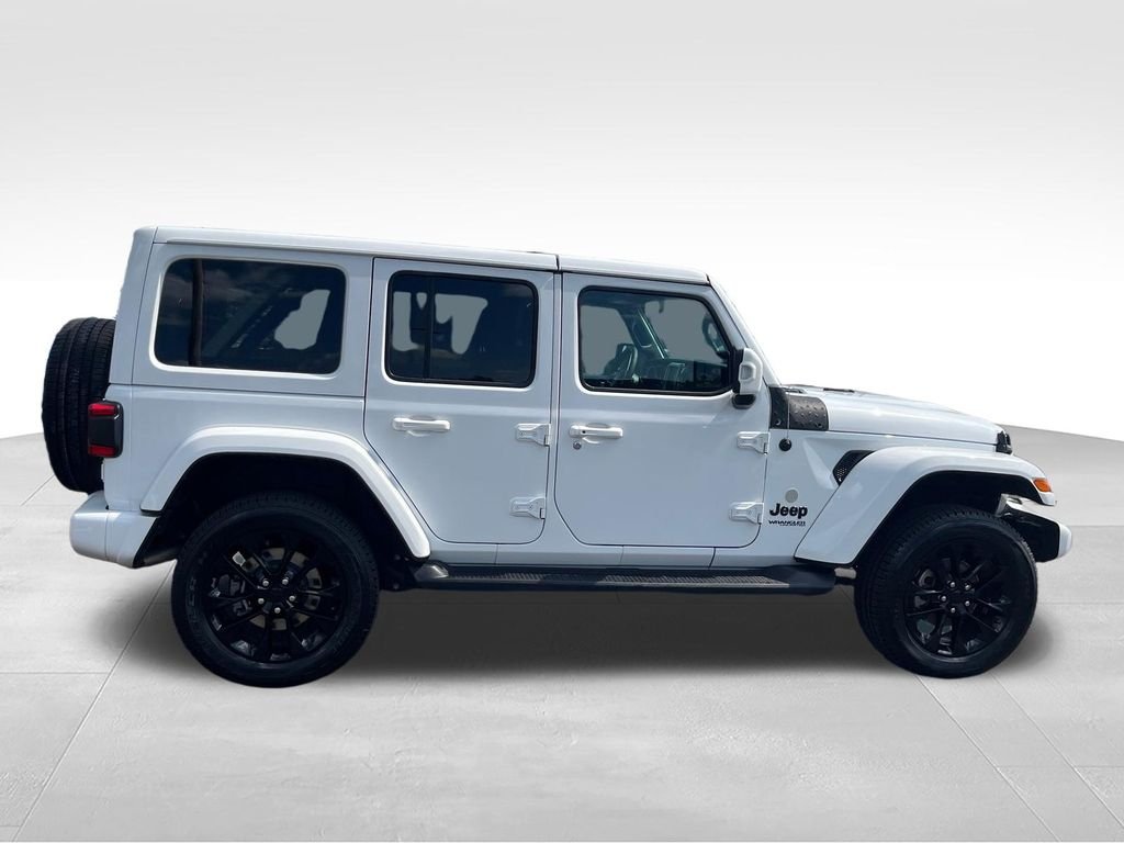 Used 2022 White Jeep Unlimited Sahara High Altitude image 6