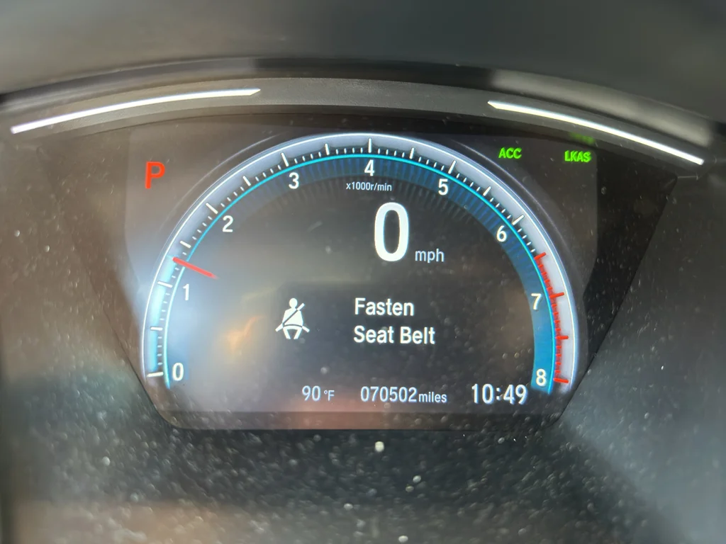 Used 2019 Lunar Silver Metallic Honda EX image 7