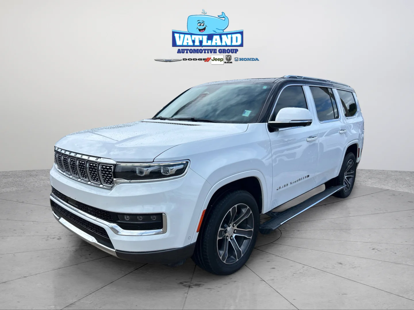 Used 2022 Bright White Clearcoat Jeep Series I image 1