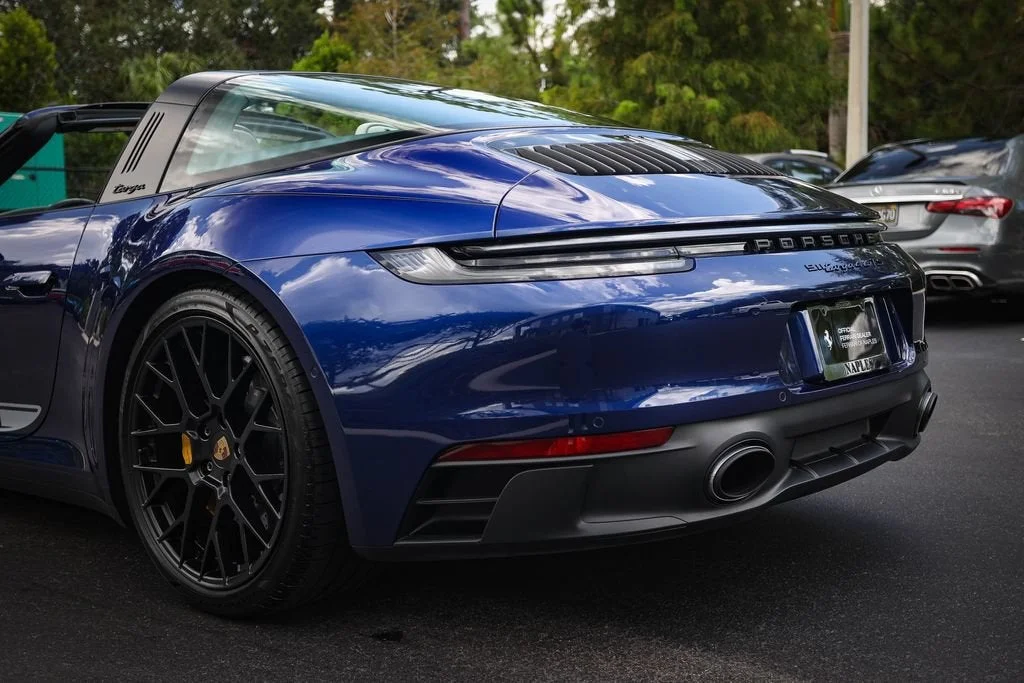 Used 2024 Gentian Blue Metallic Porsche Targa 4 GTS image 20