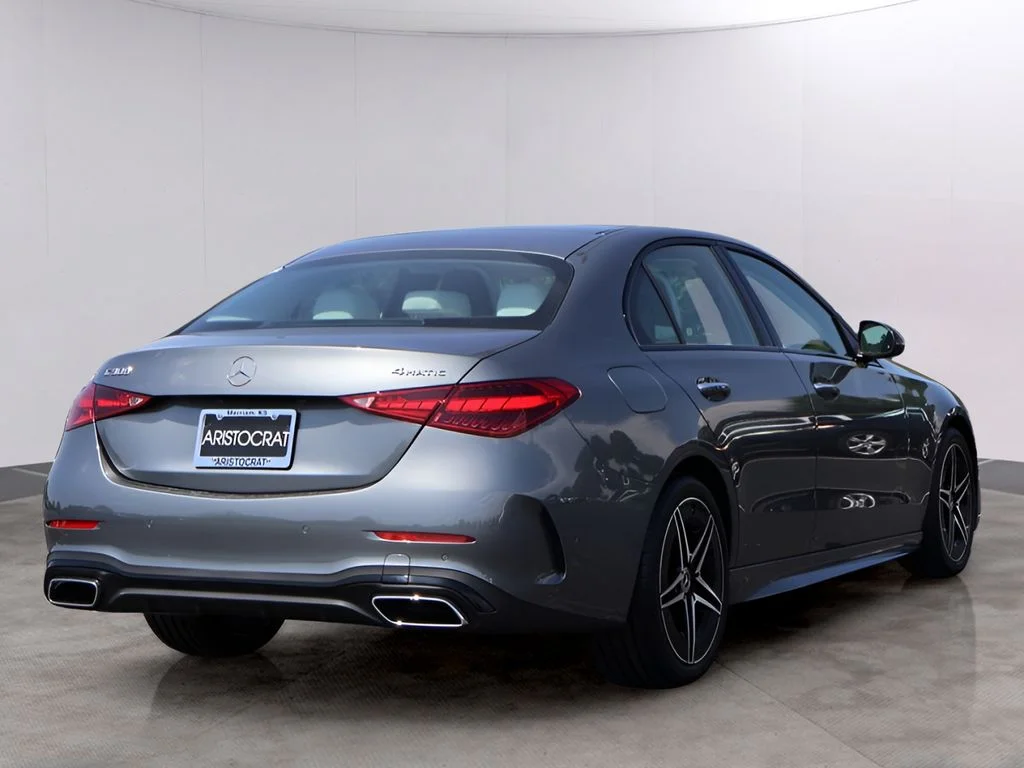 New 2026 Selenite Gray Metallic Mercedes-Benz C 300 image 7