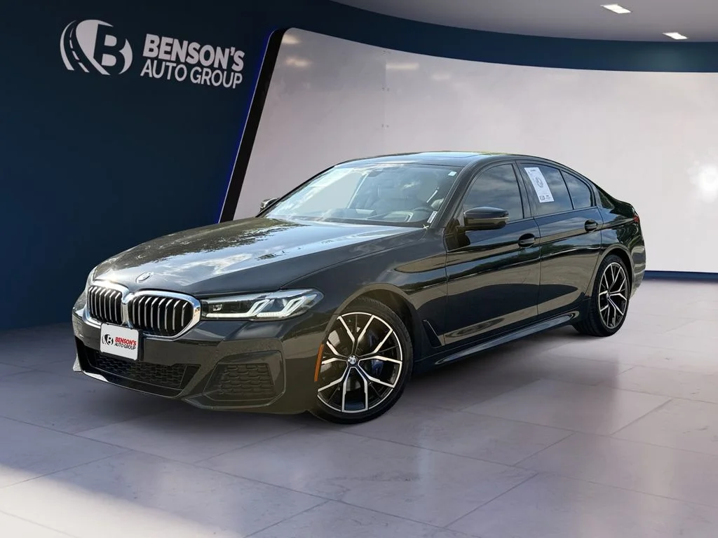 Used 2023 Black BMW 530i image 1