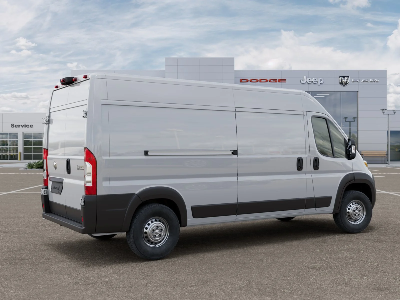 New 2026 Bright White Clearcoat RAM High Roof image 32