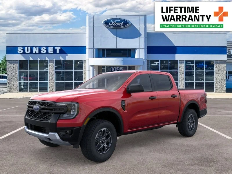 New 2026 Ruby Red Metallic Tinted Clearcoat Ford XLT image 1