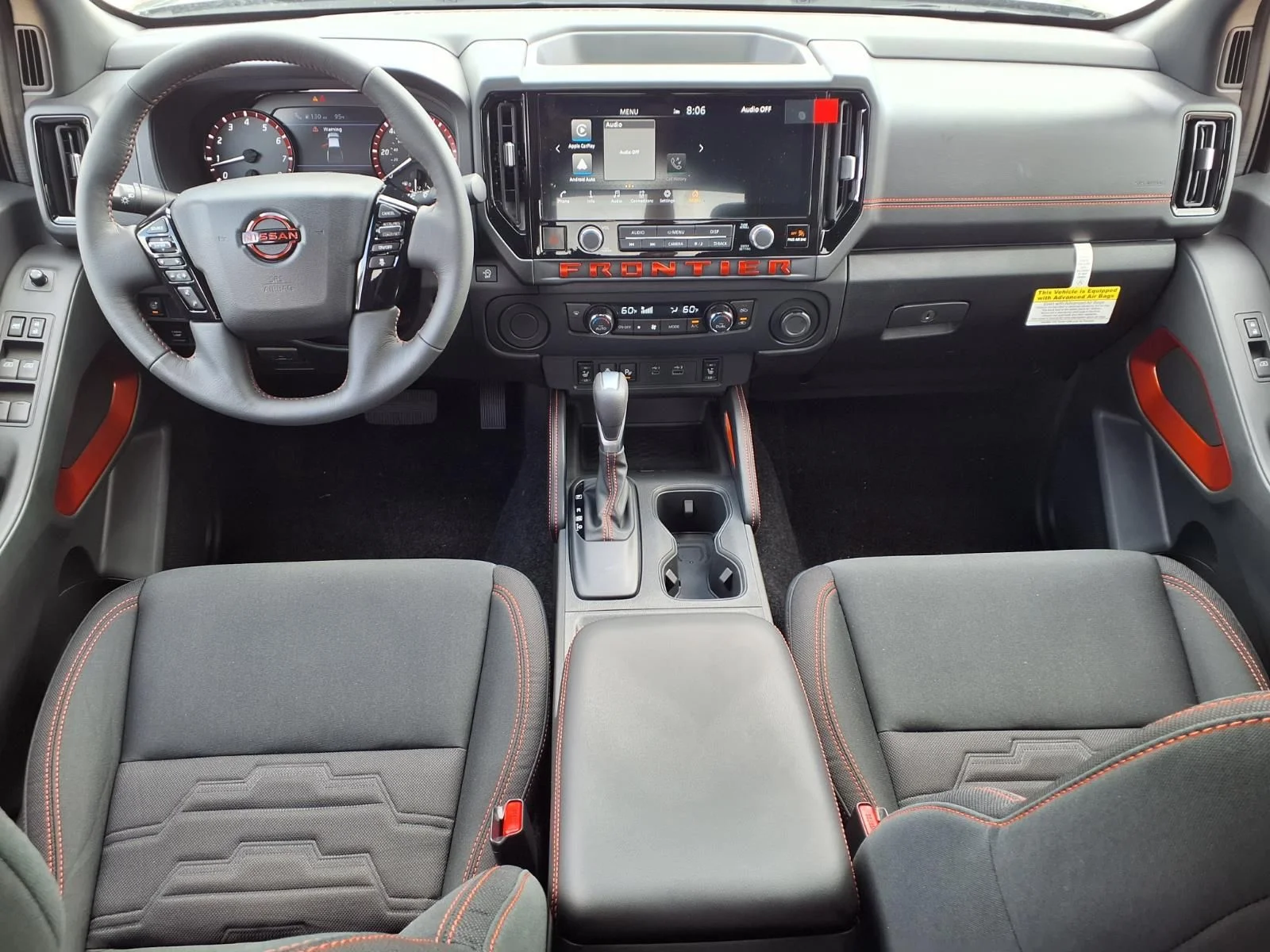 New 2026 Super Black Nissan Crew Cab PRO-X® image 9