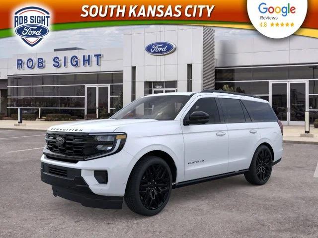 New 2026 Star White Metallic Tri-Coat Ford Platinum® image 1