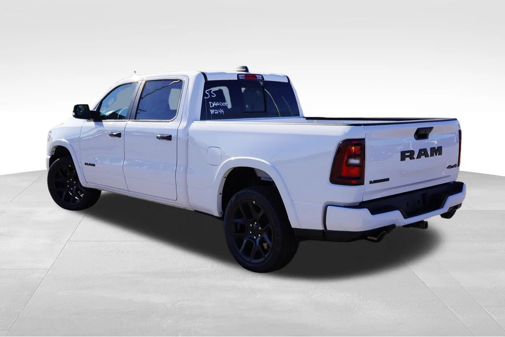 New 2026 Bright White Clear-Coat Exterior Paint RAM Laramie image 5