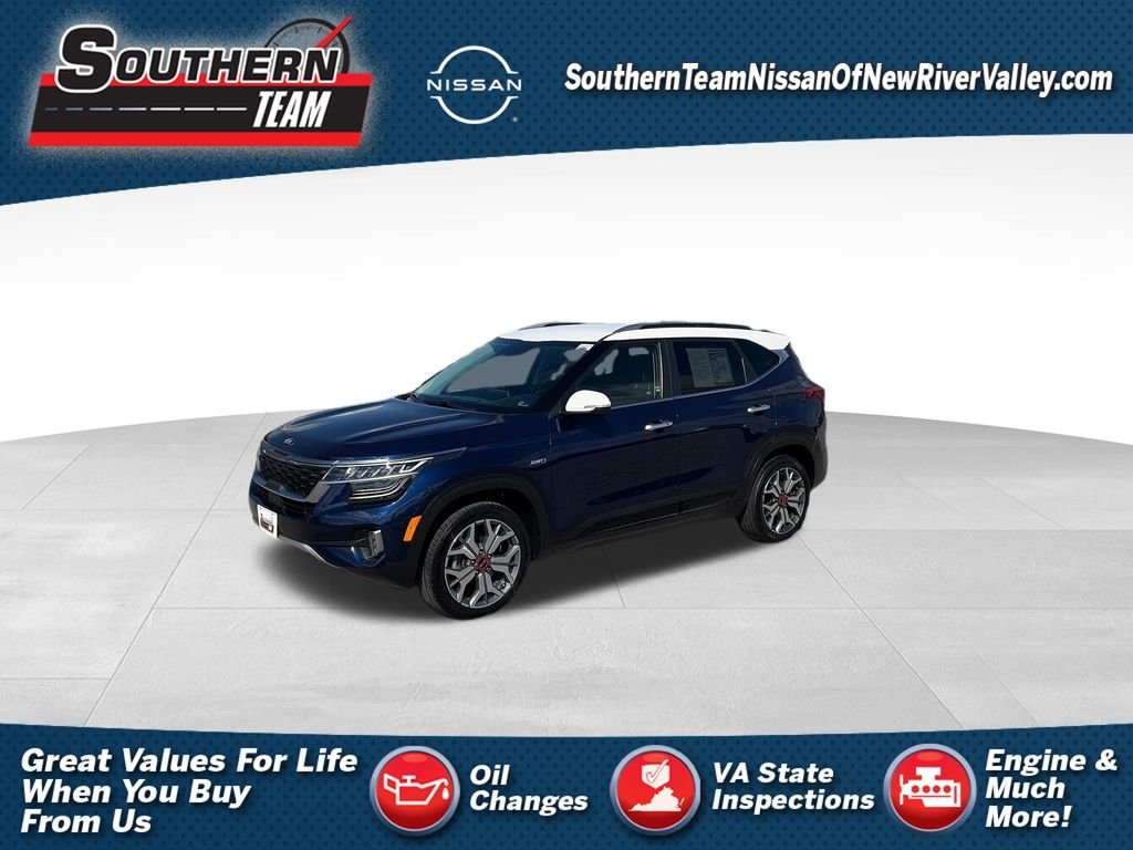 Used 2021 Blue Kia SX image 1