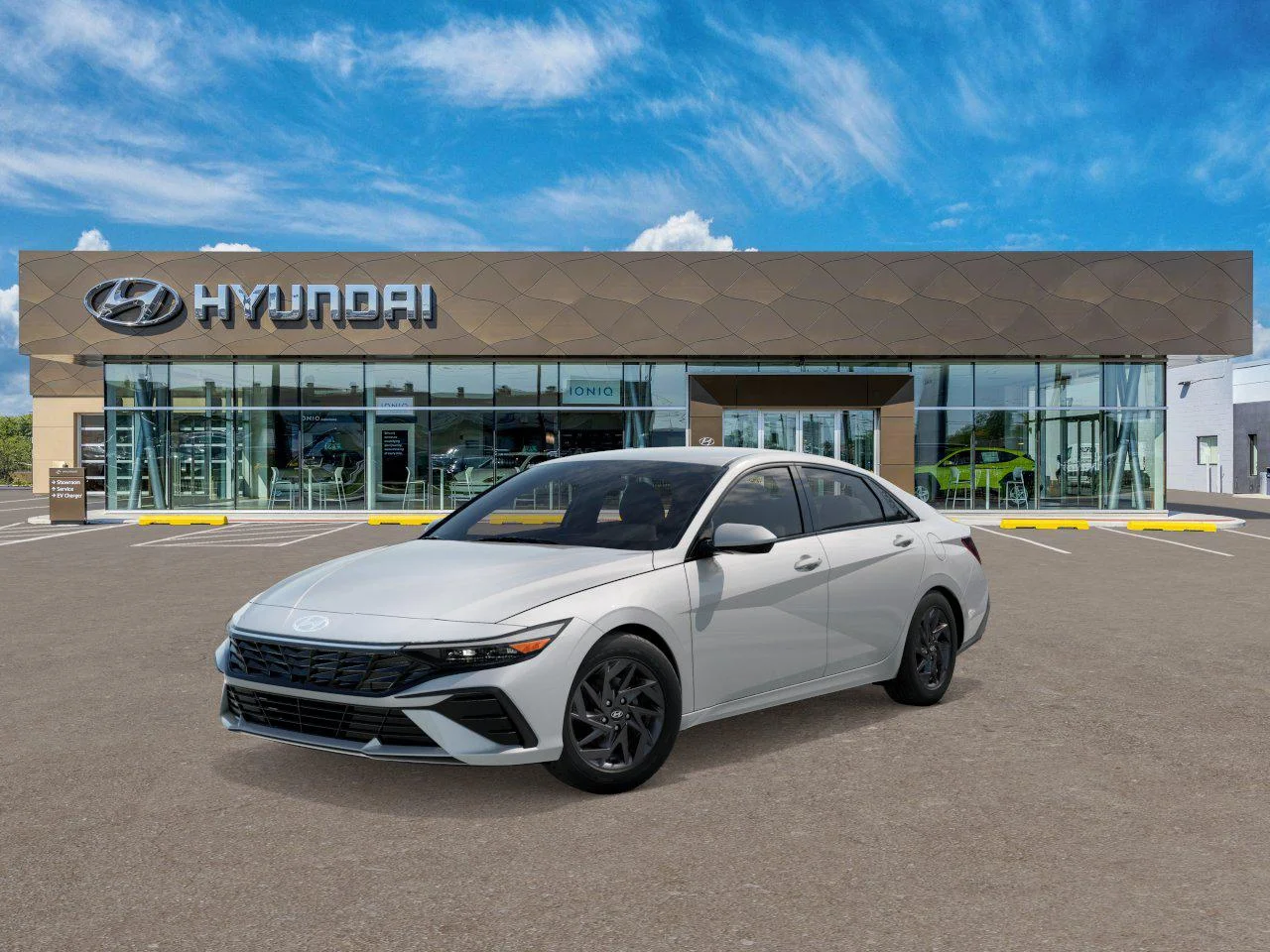 New 2026 White Hyundai Blue image 1