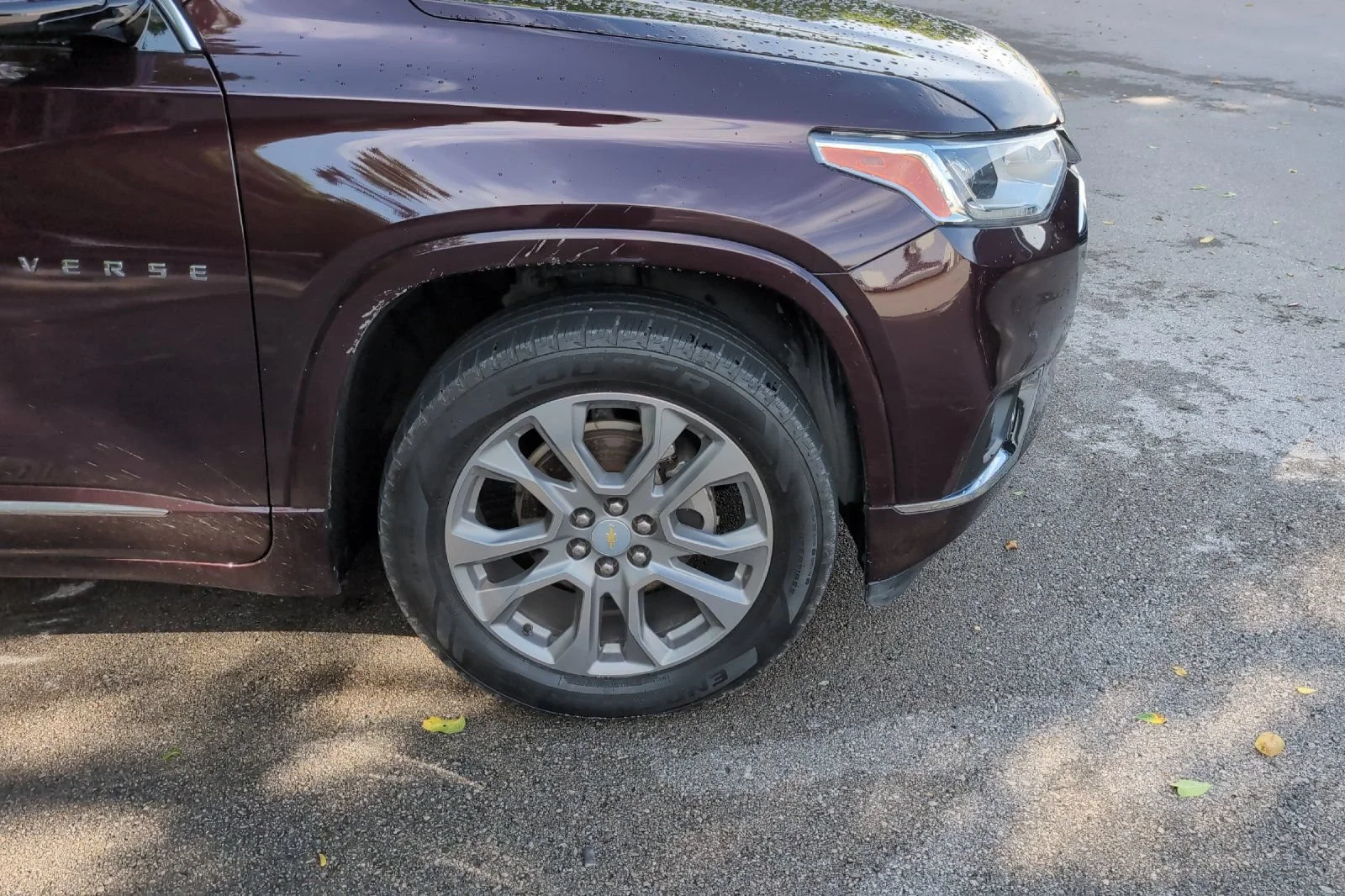 Used 2018 BLACK CURRANT METALLIC Chevrolet Premier image 3