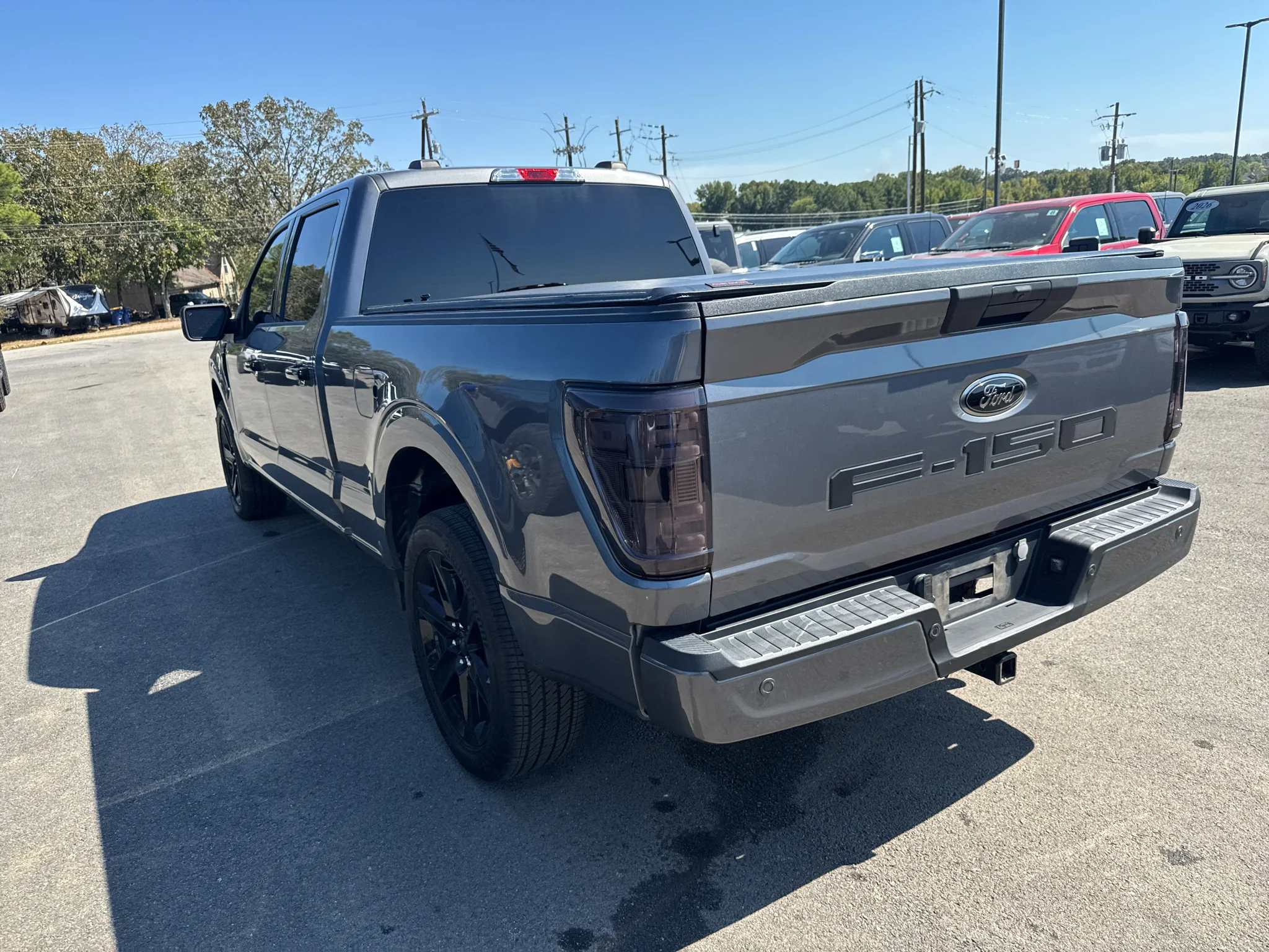 Used 2023 Carbonized Gray Metallic Ford XLT image 7