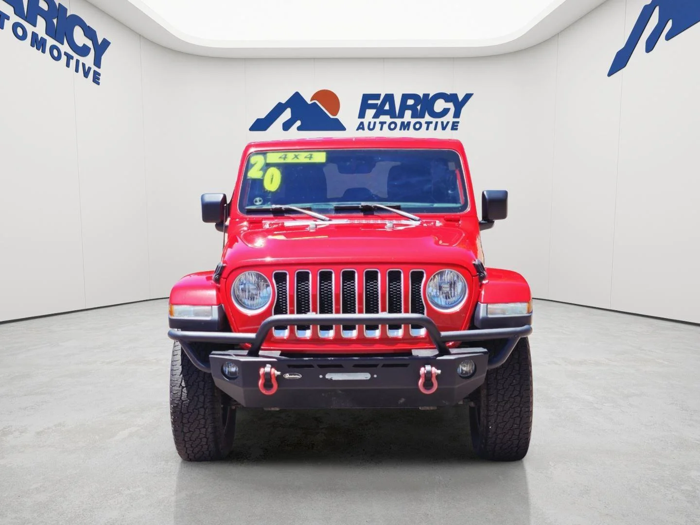 Used 2020 Firecracker Red Clearcoat Jeep Sahara image 2