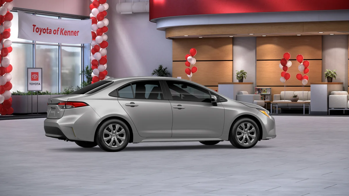 New 2026 Classic Silver Metallic Toyota LE image 11