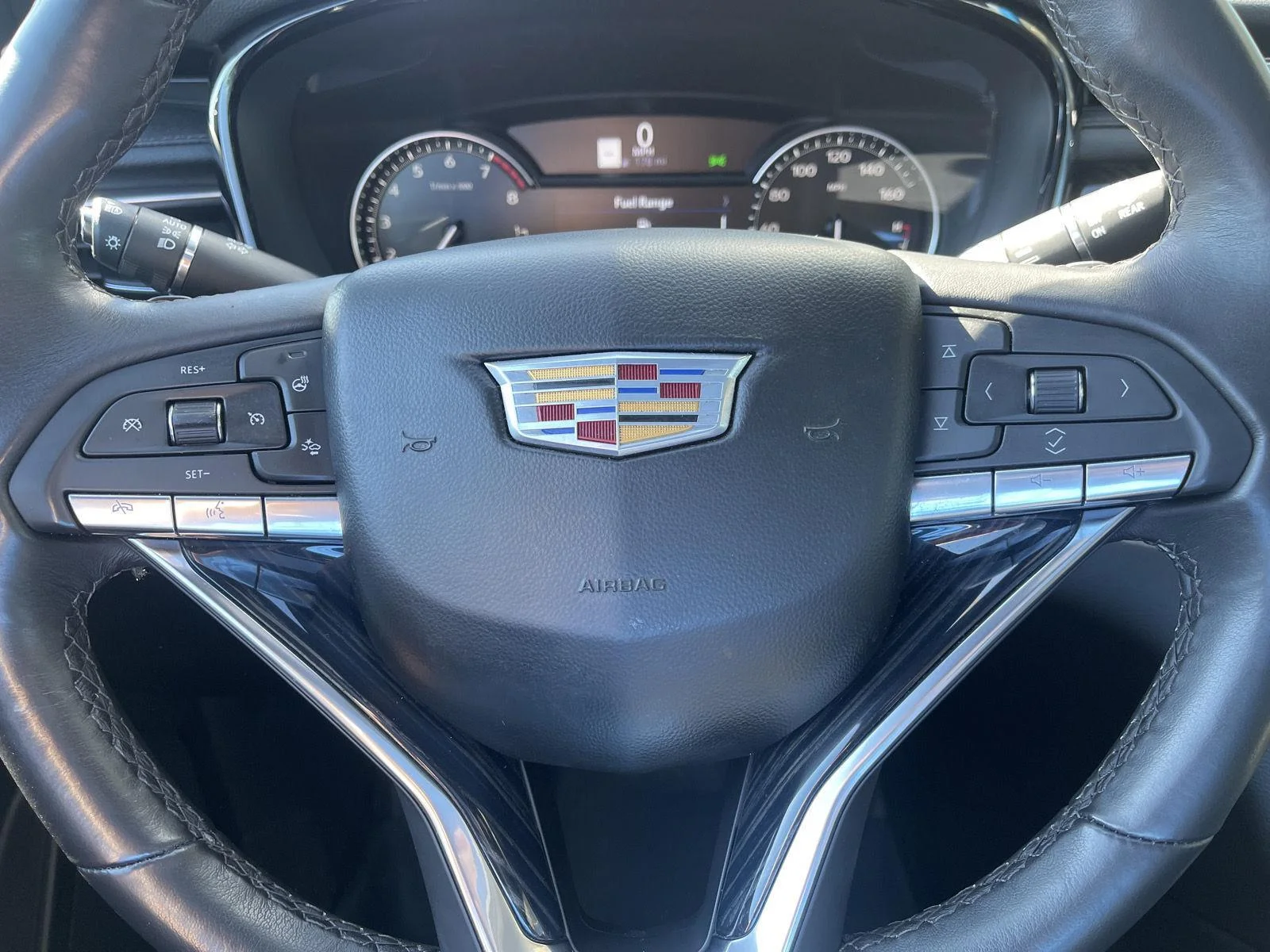 Used 2024 Stellar Black Metallic Cadillac Premium Luxury image 24