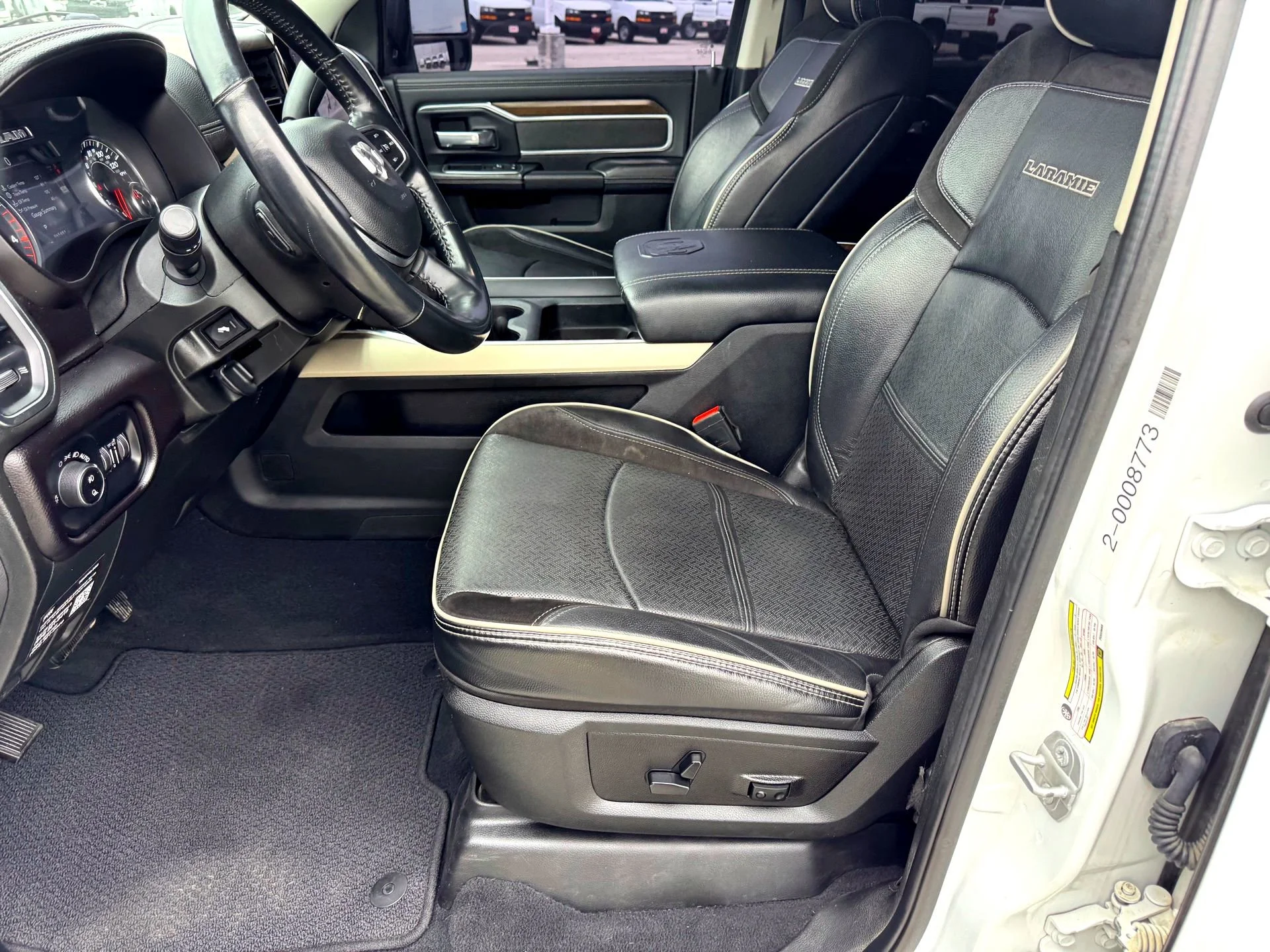 Used 2023 Bright White Clearcoat Ram Laramie image 12