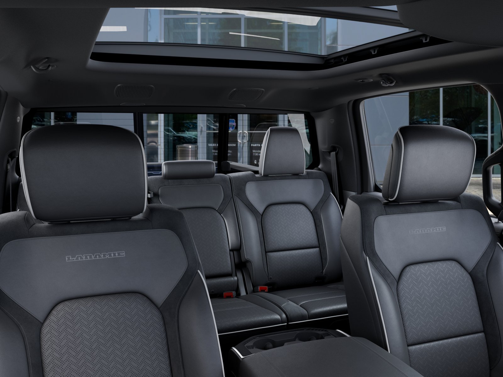 New 2026 Forged Blue Metallic Exterior Paint RAM Laramie image 52
