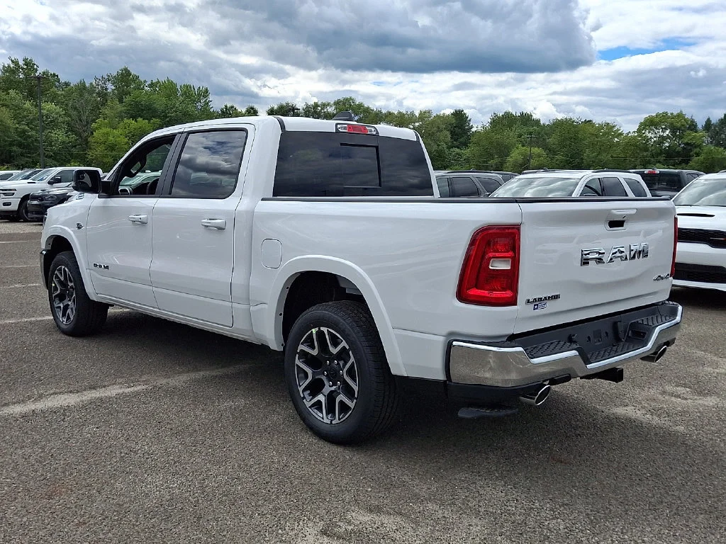 New 2027 Bright White Clear-Coat Exterior Paint RAM Laramie image 6