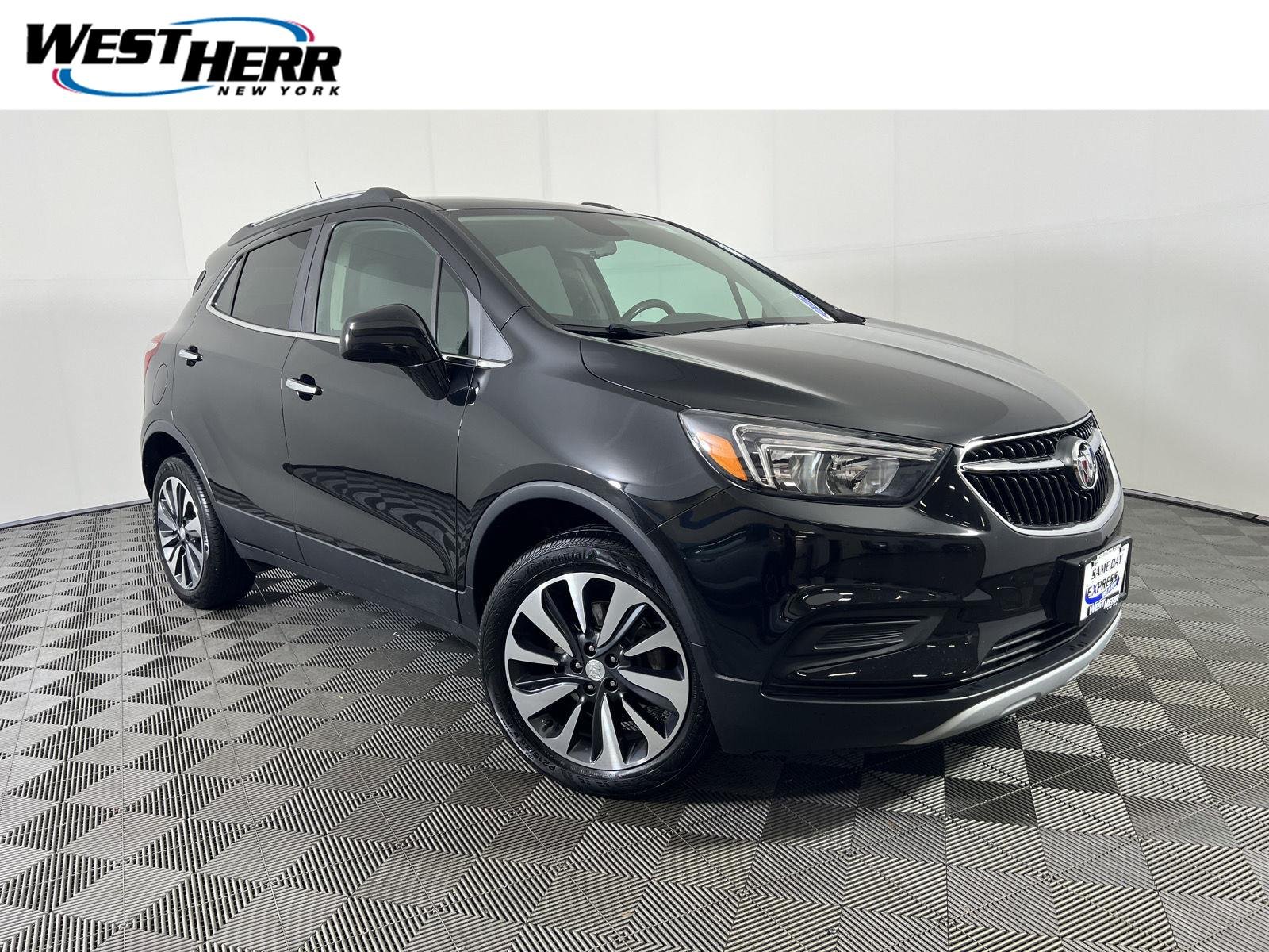 Used 2021 Ebony Twilight Metallic Buick Preferred image 1