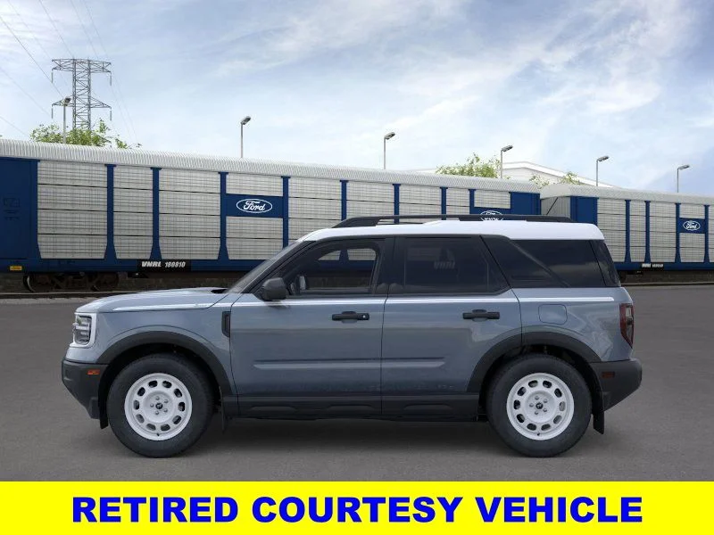 New 2025 Azure Gray Metallic Tri-Coat Ford Heritage image 3