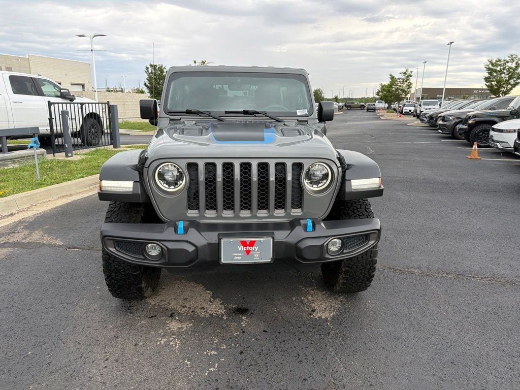 Used 2023 Jeep Wrangler 4xe Rubicon 4XE with VIN 1C4JJXR68PW700311 for sale in Kansas City